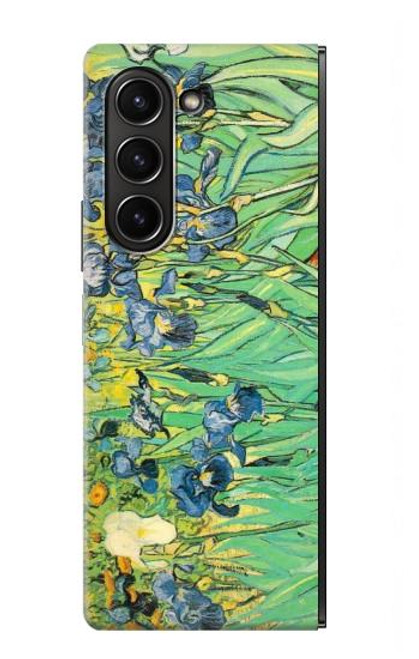 S0210 Van Gogh Irises Case For Samsung Galaxy Z Fold 5