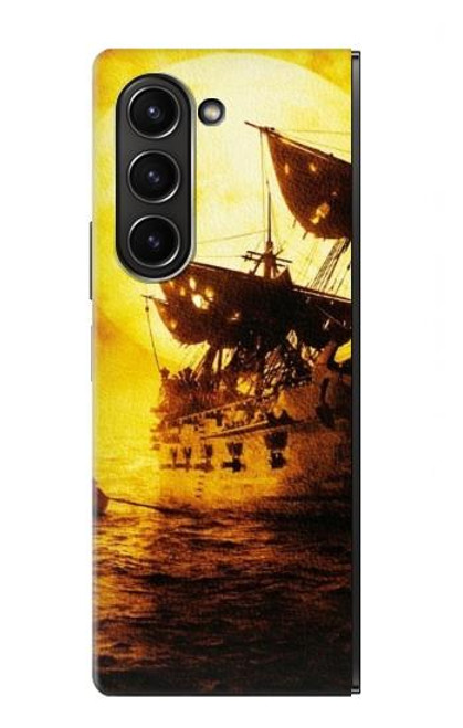 S0841 Pirates Black Pearl Case For Samsung Galaxy Z Fold 5