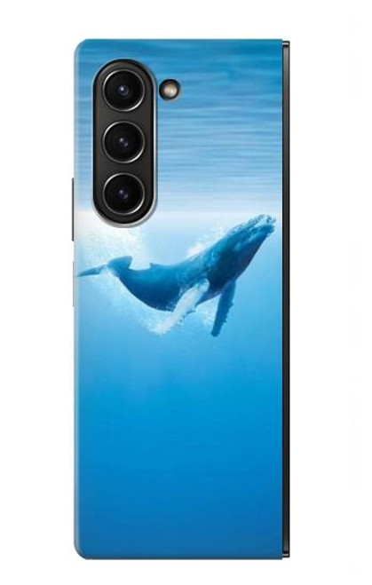 S0843 Blue Whale Case For Samsung Galaxy Z Fold 5