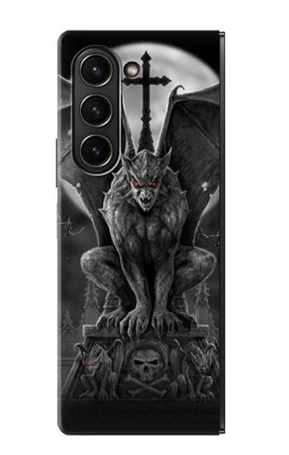 S0850 Gargoyle Devil Demon Case For Samsung Galaxy Z Fold 5
