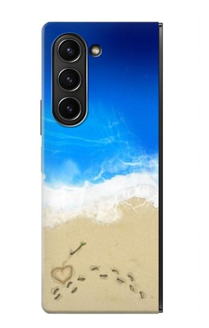 S0912 Relax Beach Case For Samsung Galaxy Z Fold 5