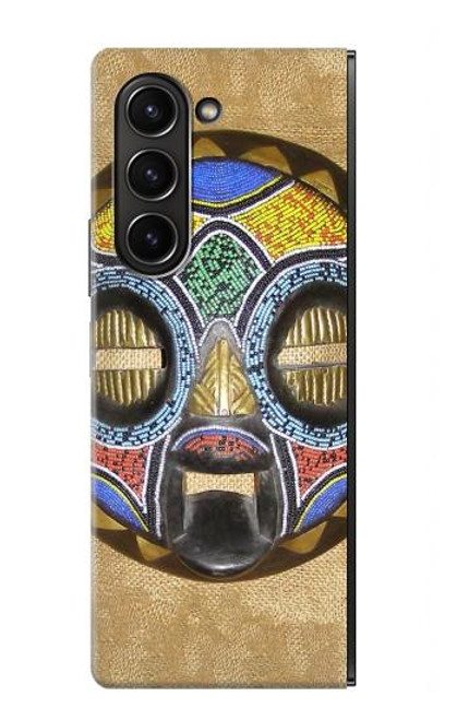 S0965 African Baluba Mask Case For Samsung Galaxy Z Fold 5