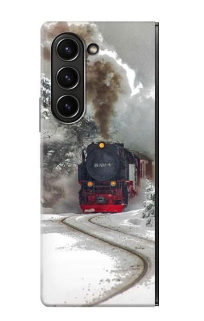 S1509 Steam Train Case For Samsung Galaxy Z Fold 5