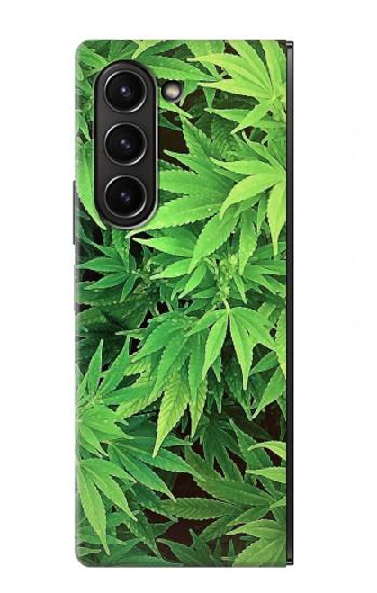 S1656 Marijuana Plant Case For Samsung Galaxy Z Fold 5