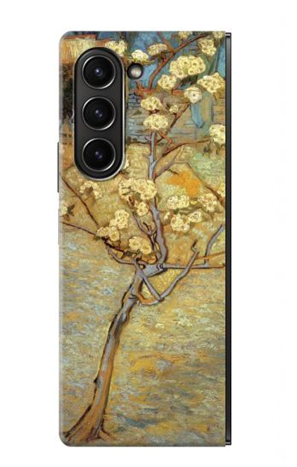 S1978 Van Gogh Letter Pear Tree Blossom Case For Samsung Galaxy Z Fold 5