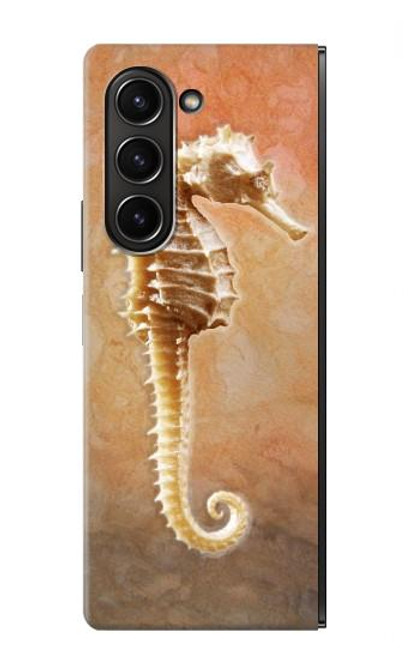 S2674 Seahorse Skeleton Fossil Case For Samsung Galaxy Z Fold 5