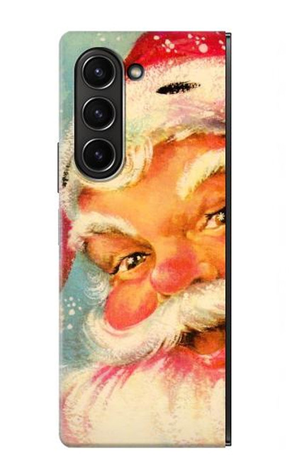 S2840 Christmas Vintage Santa Case For Samsung Galaxy Z Fold 5