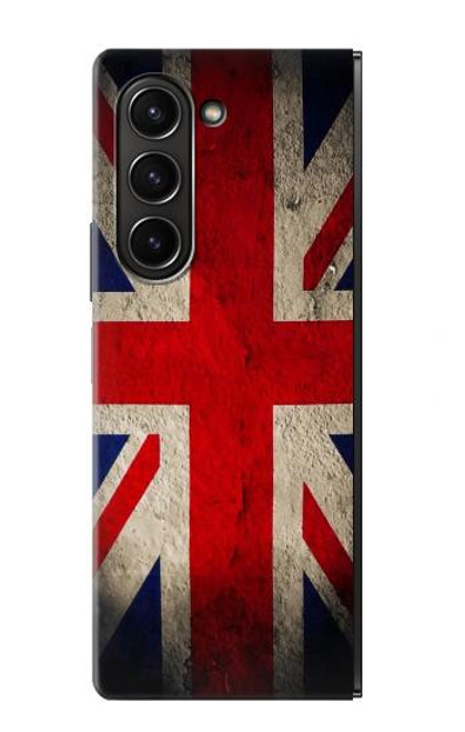 S2894 Vintage British Flag Case For Samsung Galaxy Z Fold 5