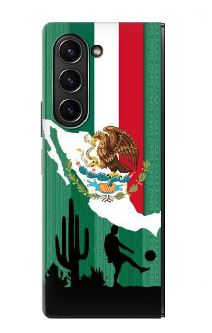 S2994 Mexico Football Soccer Case For Samsung Galaxy Z Fold 5