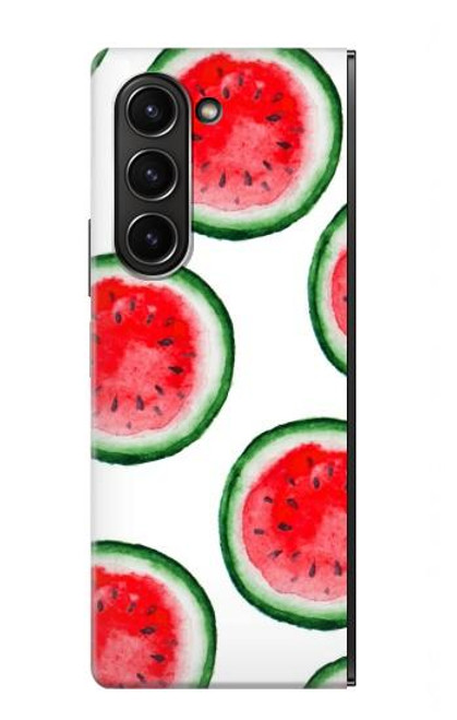 S3236 Watermelon Pattern Case For Samsung Galaxy Z Fold 5