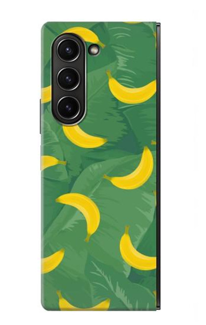 S3286 Banana Fruit Pattern Case For Samsung Galaxy Z Fold 5