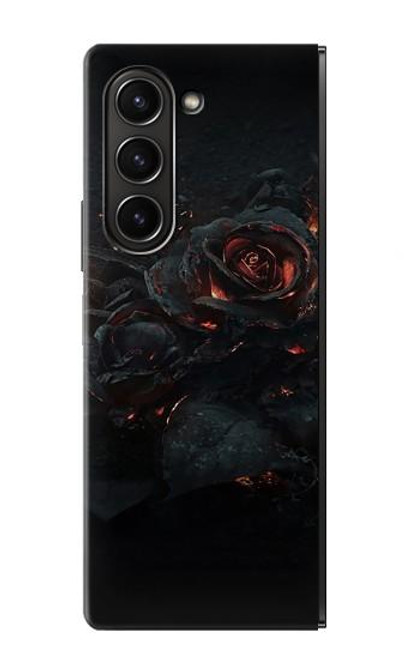 S3672 Burned Rose Case For Samsung Galaxy Z Fold 5