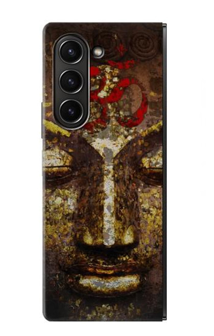 S3874 Buddha Face Ohm Symbol Case For Samsung Galaxy Z Fold 5