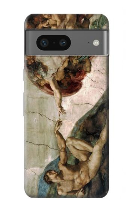 S0179 Michelangelo Creation of Adam Case For Google Pixel 7a