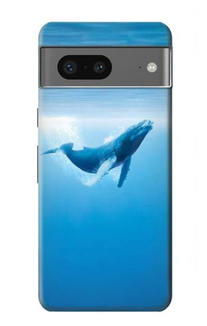 S0843 Blue Whale Case For Google Pixel 7a
