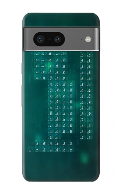 S0846 Chemistry Periodic Table Case For Google Pixel 7a