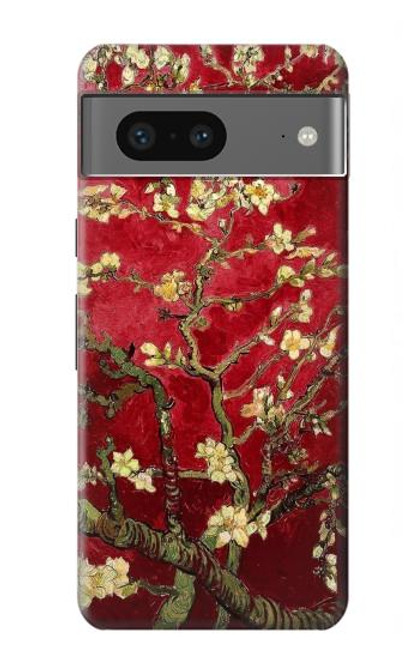 S2414 Red Blossoming Almond Tree Van Gogh Case For Google Pixel 7a