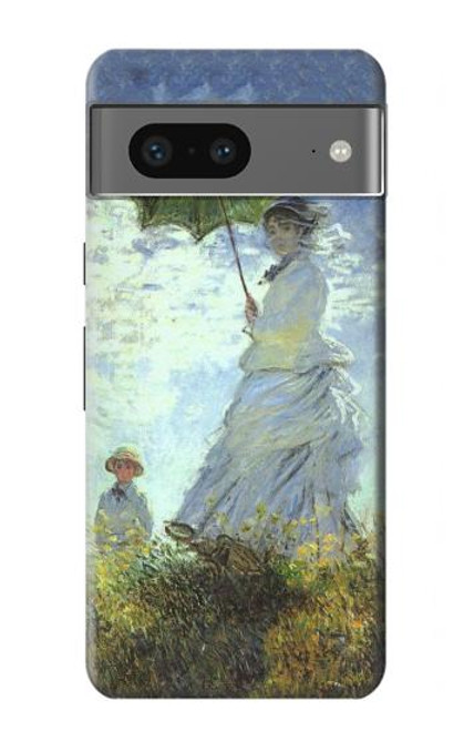 S2415 Claude Monet Woman with a Parasol Case For Google Pixel 7a