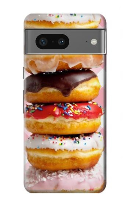 S2431 Fancy Sweet Donuts Case For Google Pixel 7a