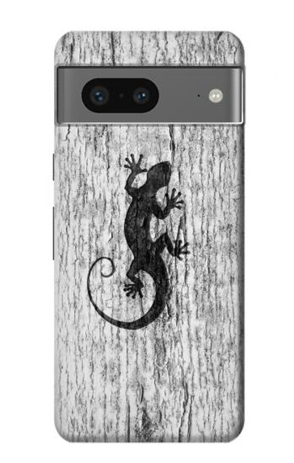 S2446 Gecko Wood Graphic Printed Case For Google Pixel 7a