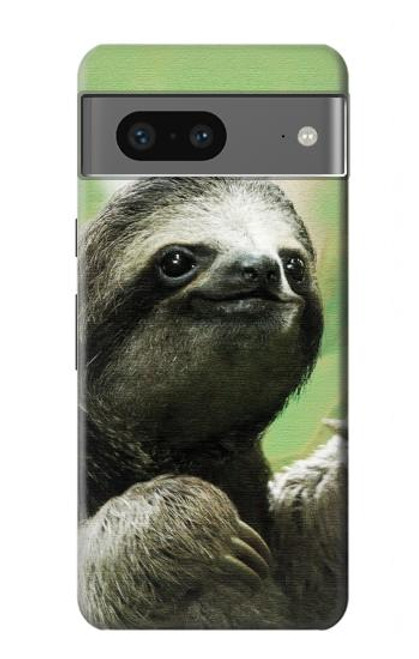 S2708 Smiling Sloth Case For Google Pixel 7a