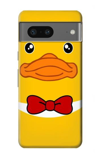 S2760 Yellow Duck Tuxedo Cartoon Case For Google Pixel 7a
