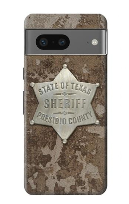 S2868 Texas Presidio County Sheriff Badge Case For Google Pixel 7a