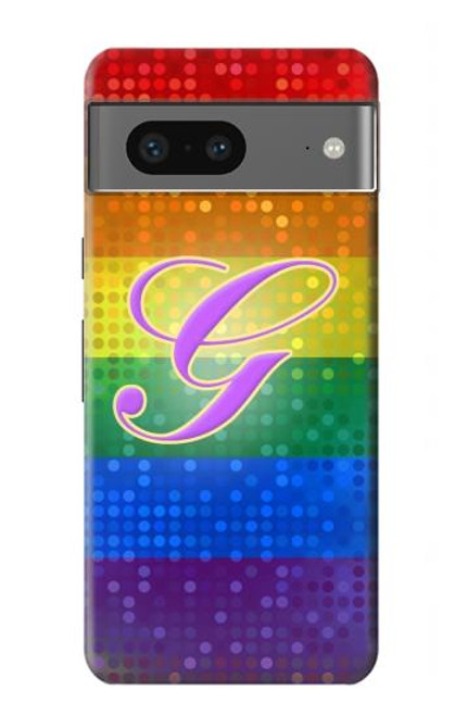 S2899 Rainbow LGBT Gay Pride Flag Case For Google Pixel 7a