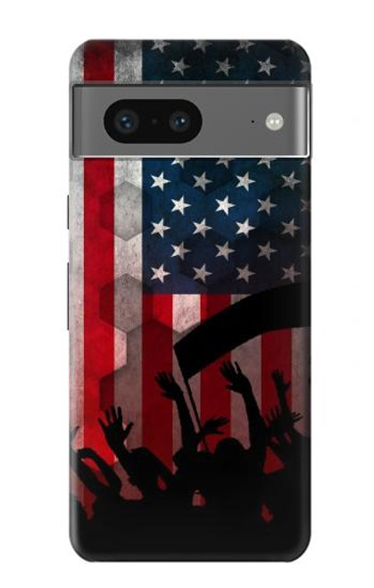 S2989 USA America Soccer Case For Google Pixel 7a