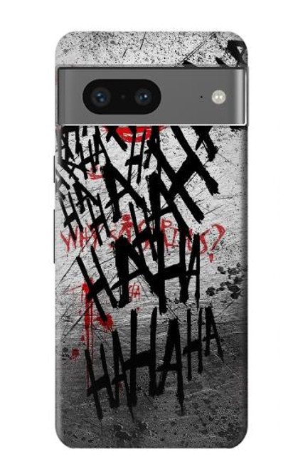 S3073 Joker Hahaha Blood Splash Case For Google Pixel 7a