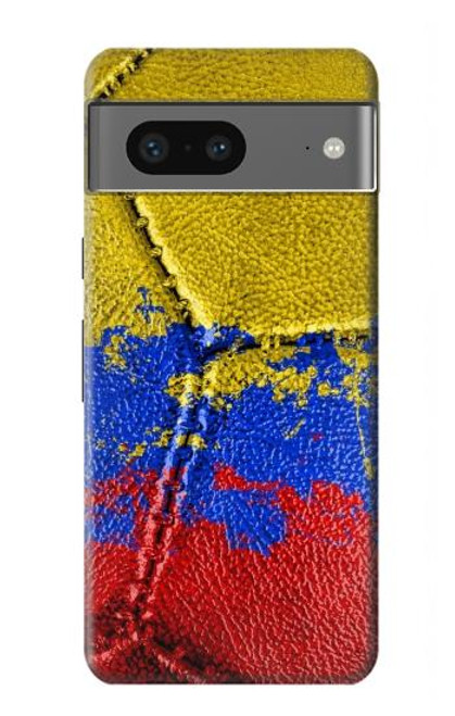 S3306 Colombia Flag Vintage Football Graphic Case For Google Pixel 7a