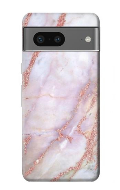 S3482 Soft Pink Marble Graphic Print Case For Google Pixel 7a