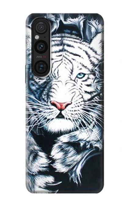 S0265 White Tiger Case For Sony Xperia 1 V