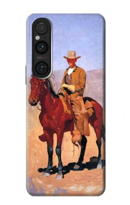 S0772 Cowboy Western Case For Sony Xperia 1 V