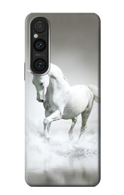 S0932 White Horse Case For Sony Xperia 1 V