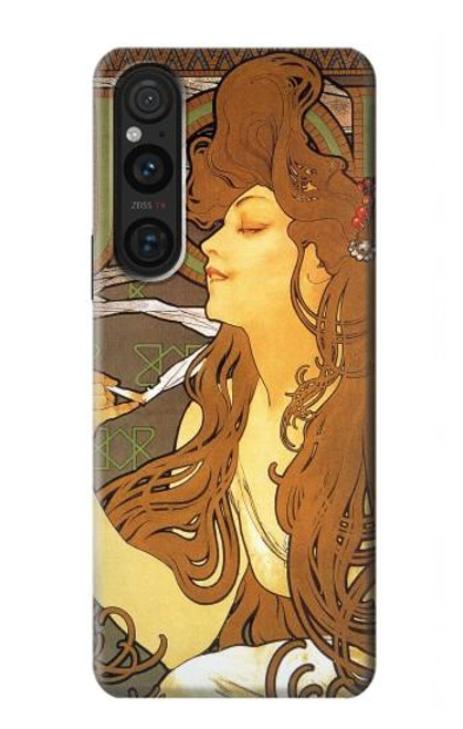 S0969 Alphonse Mucha Job Case For Sony Xperia 1 V