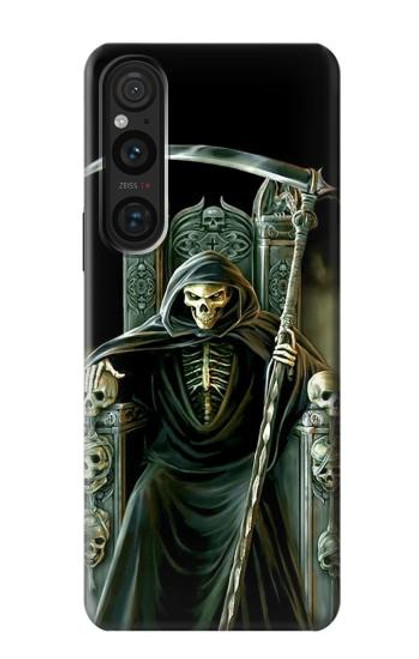S1024 Grim Reaper Skeleton King Case For Sony Xperia 1 V
