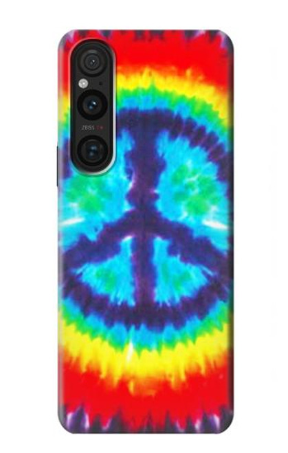 S1870 Tie Dye Peace Case For Sony Xperia 1 V