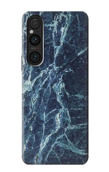 S2799 Light Blue Marble Stone Graphic Printed Case For Sony Xperia 1 V