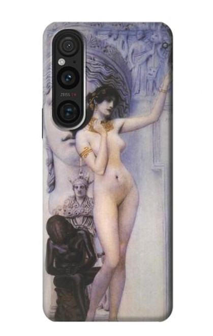 S3353 Gustav Klimt Allegory of Sculpture Case For Sony Xperia 1 V