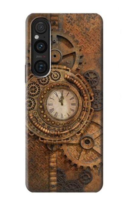 S3401 Clock Gear Steampunk Case For Sony Xperia 1 V