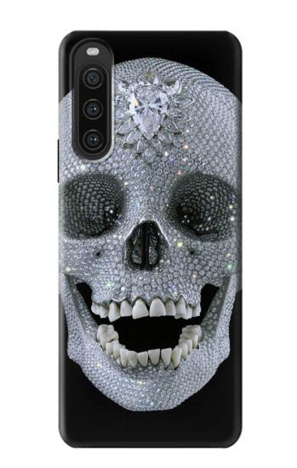 S1286 Diamond Skull Case For Sony Xperia 10 V