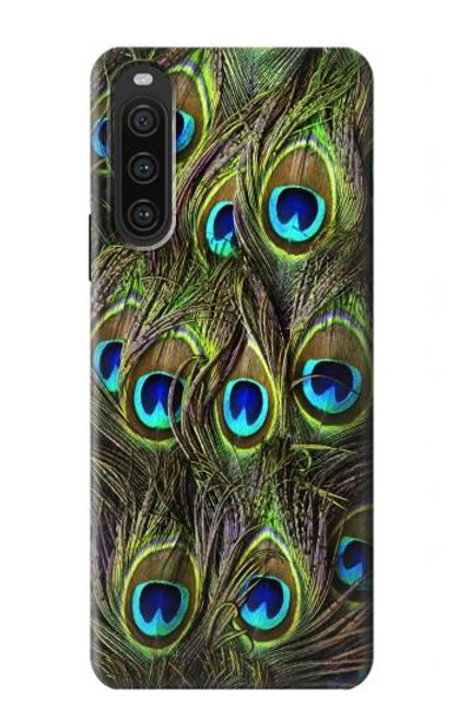 S1965 Peacock Feather Case For Sony Xperia 10 V