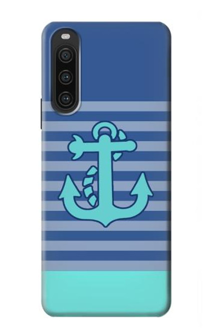 S2081 Nautical Anchor Case For Sony Xperia 10 V