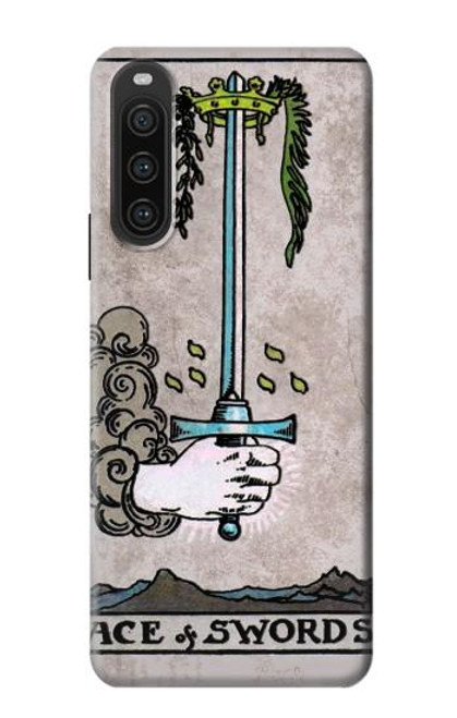 S2482 Tarot Card Ace of Swords Case For Sony Xperia 10 V