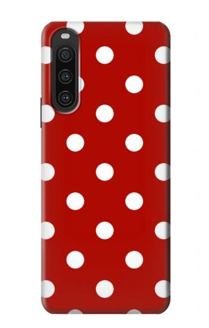 S2951 Red Polka Dots Case For Sony Xperia 10 V