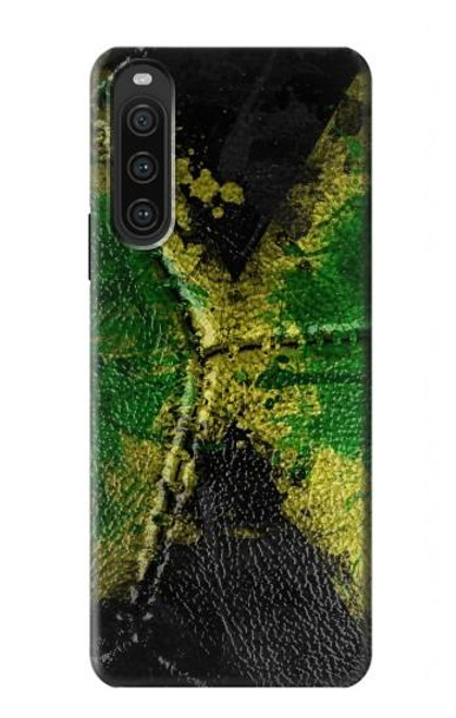 S3319 Jamaica Flag Vintage Football Graphic Case For Sony Xperia 10 V