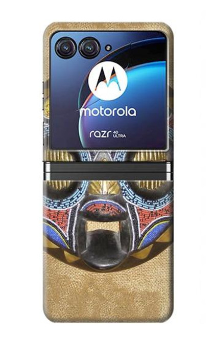 S0965 African Baluba Mask Case For Motorola Razr 40 Ultra