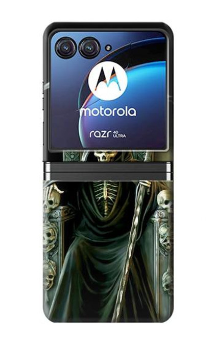 S1024 Grim Reaper Skeleton King Case For Motorola Razr 40 Ultra