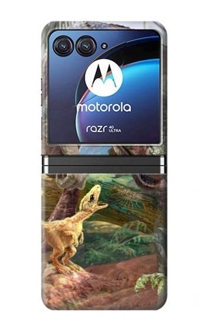 S1290 Dinosaurs T-Rex Case For Motorola Razr 40 Ultra